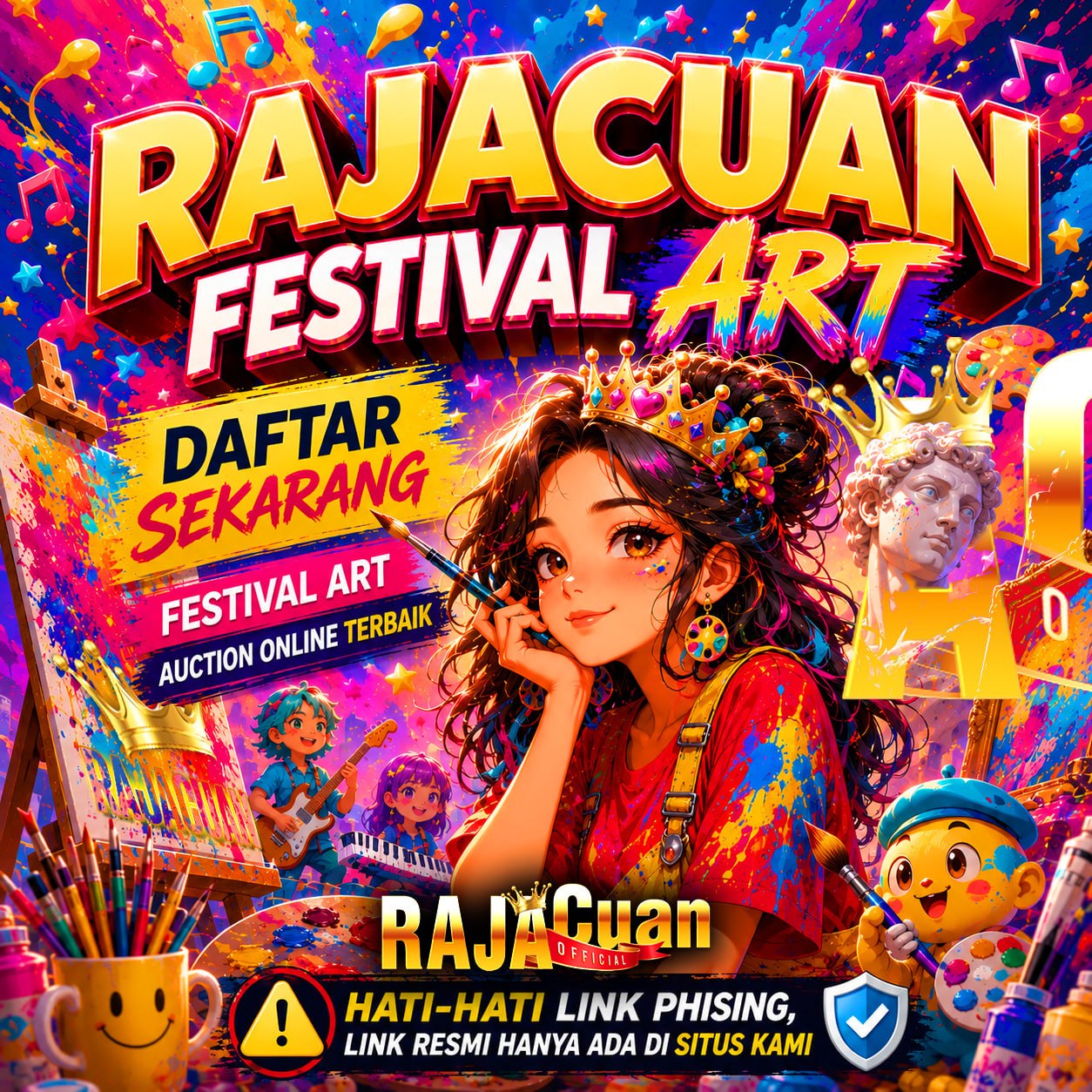 RAJACUAN FESTIVAL | Link Festival Contemporary Art Auction Online Terbaik
